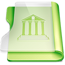 Summer Library Icon 128x128 png
